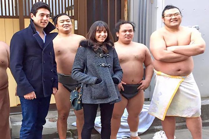 Watch Sumo Morning Practice at Stable in Tokyo - Floor comfort and viewing strategy: your legs matter more than you think